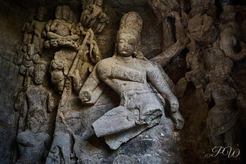 Elephanta Island caves near Mumbai, India