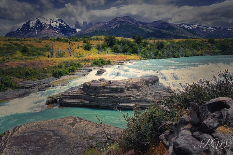 Cascada Rio Paine