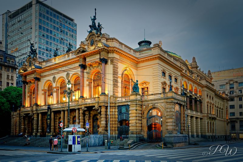 Municipal Theatre of São Paulo, Brazil