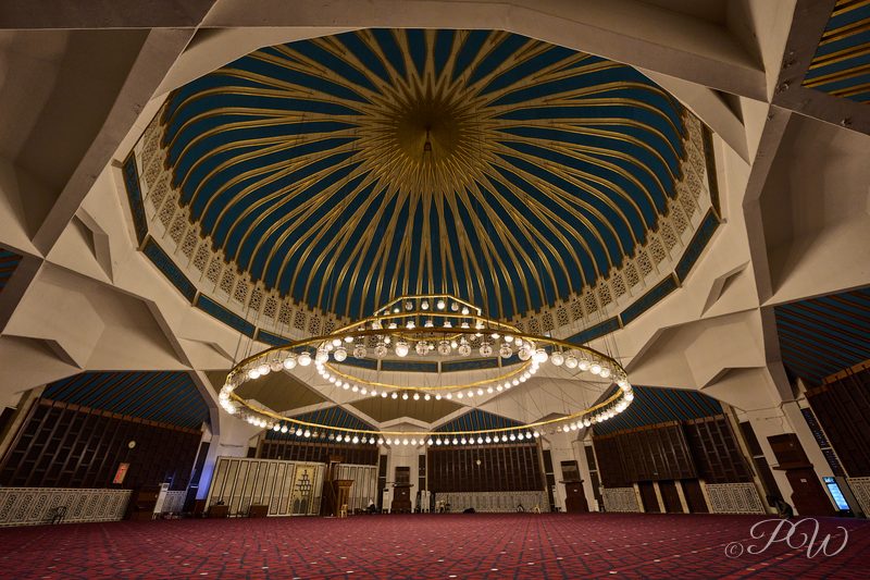 King Abdullah I Mosque in Amman, Jordan