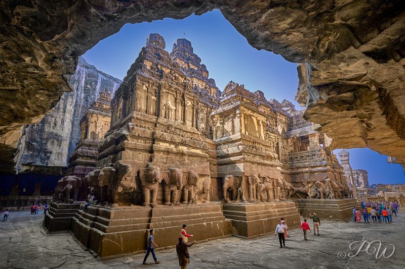 Ellora Caves in Aurangabad, India