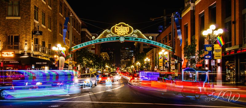 Gaslight Quarter in San Diego, California