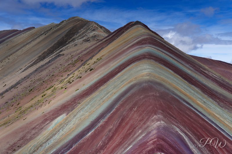 Vinicunca Rainbow Mountain near Cusco in Peru