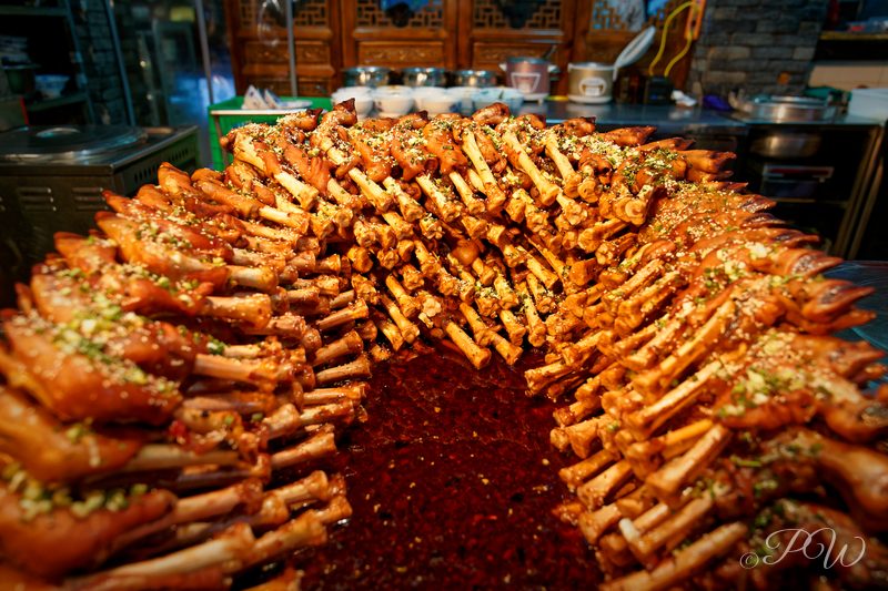 Muslim Quarter Food Market in Xi'an, China