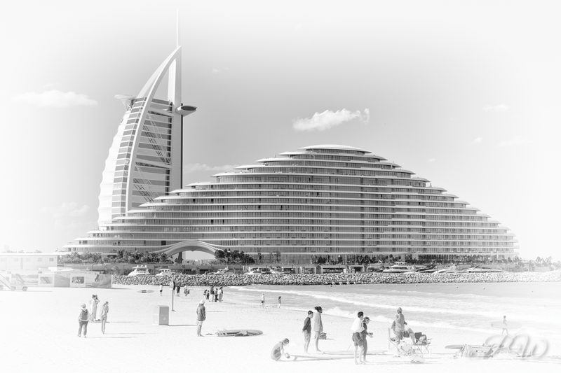 Burj al Arab hotel in Dubai