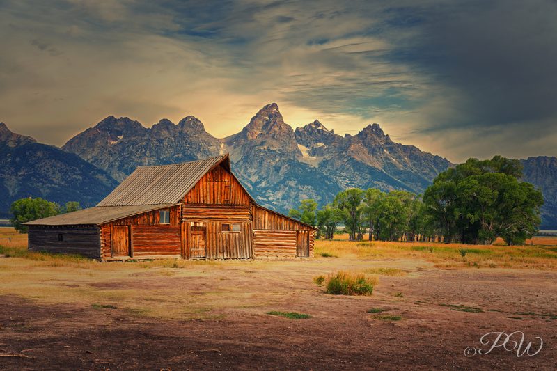 Moulton Barn in the Grand Teton National Park, Wyoming
