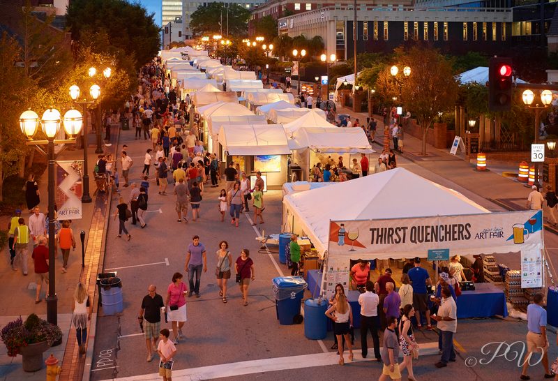 St. Louis Art Fair in Clayton, Missouri on Sept 9-11, 2016