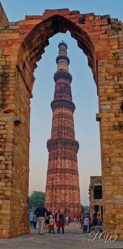 Qutub Minar in New Delhi, India
