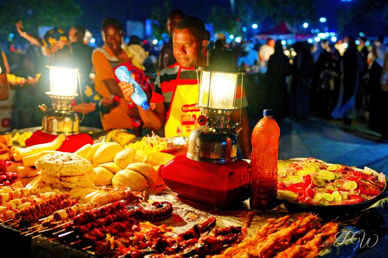 Zanzibar night food market